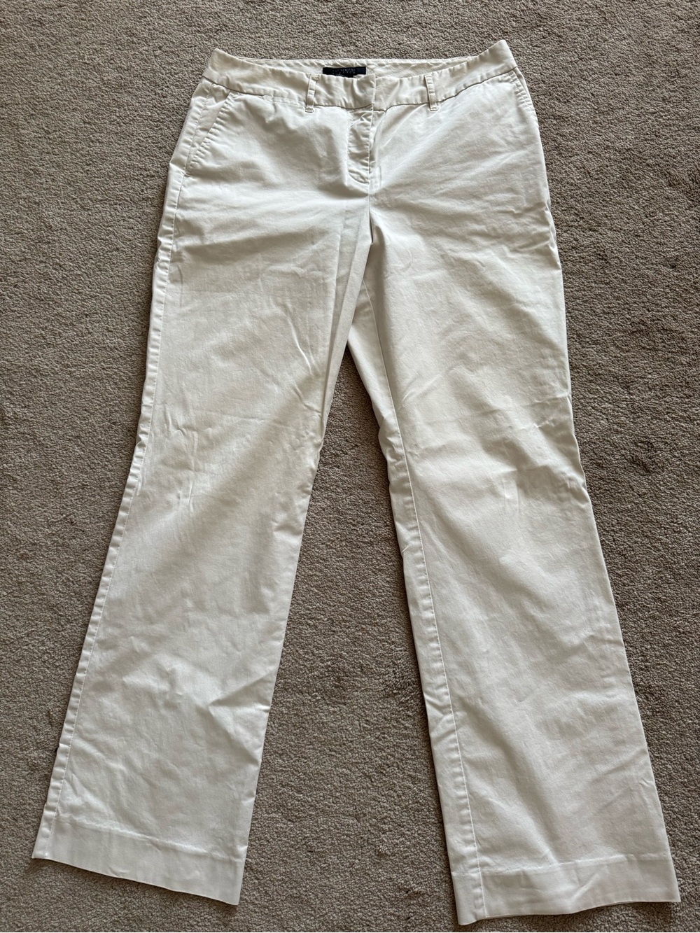 The Limited Cream Straight-Leg Women's Jeans